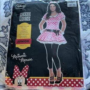 New Minnie Mouse dress costume junior sizes